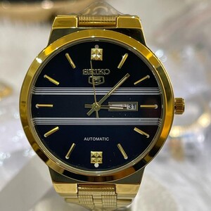 ساعة SEIKO اوتوماتيك ذهبي كامل