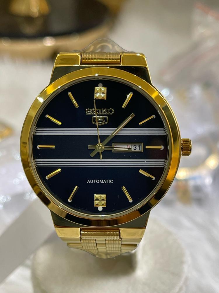 ساعة SEIKO اوتوماتيك ذهبي كامل