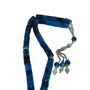 سبحة صلاة 33 قطعه فيروزي و أسود