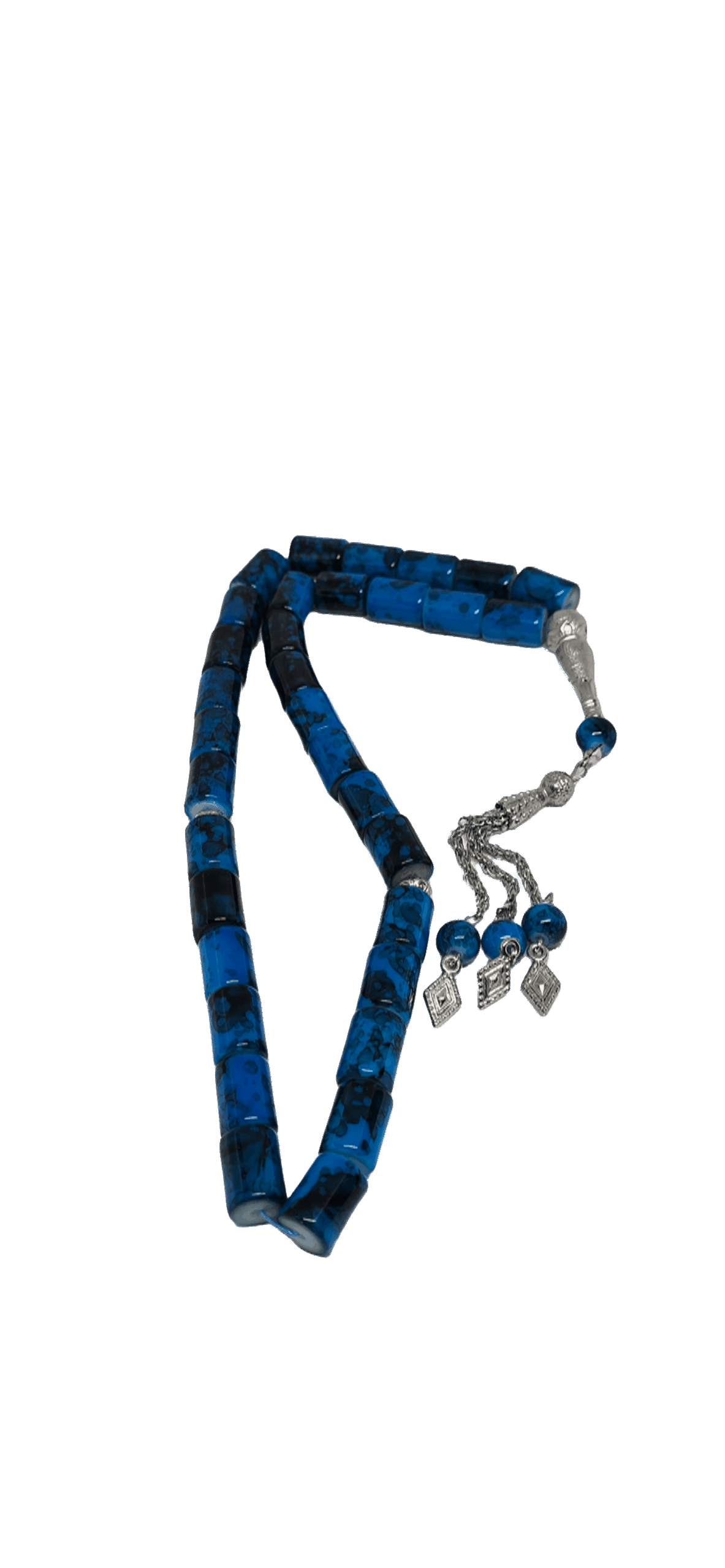 سبحة صلاة 33 قطعه فيروزي و أسود