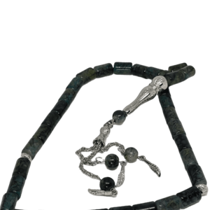 سبحة صلاة 33 قطعة رمادي و أسود